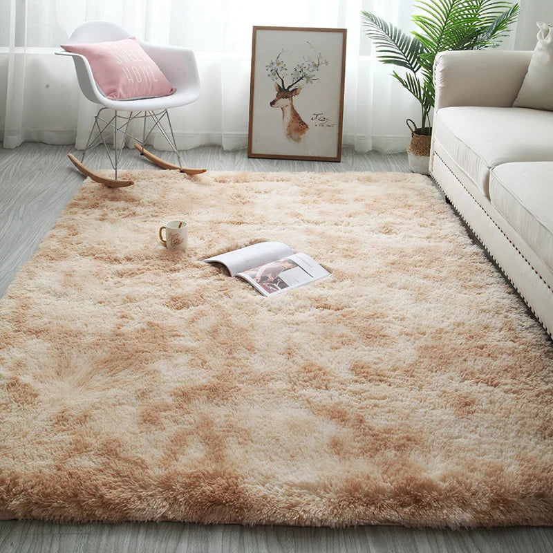 Plush Carpet 1,00m x 1,50m - Extra Soft-Decoration Living Room Office Bedroom-Varied Colors