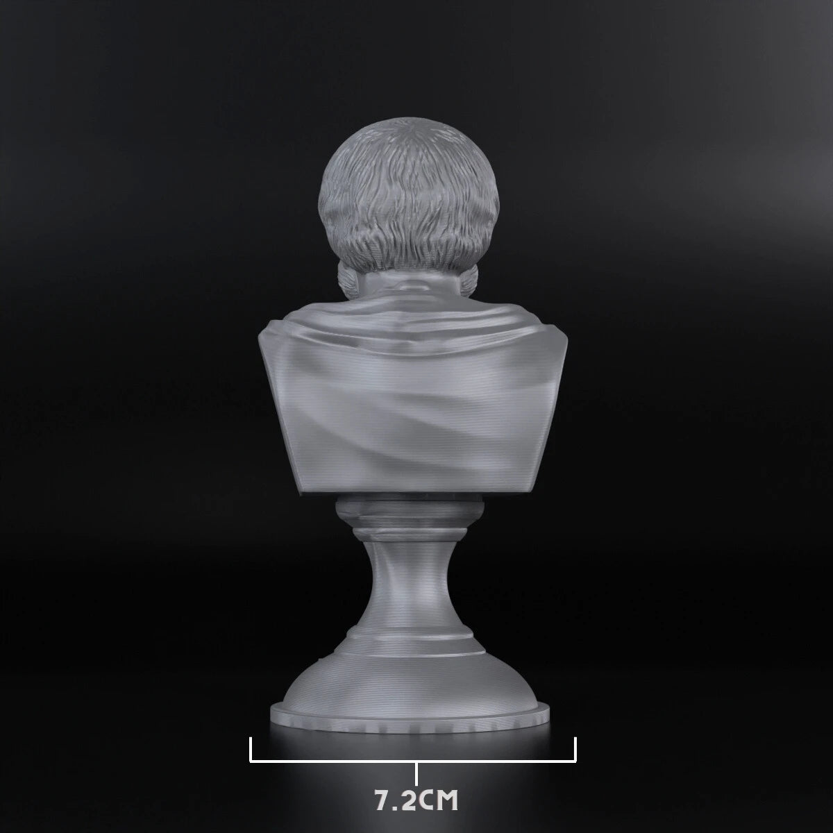 Sculpture Statue Bust Greek Philosophis Aristotle Figurine Decoration-ARTBOX3D