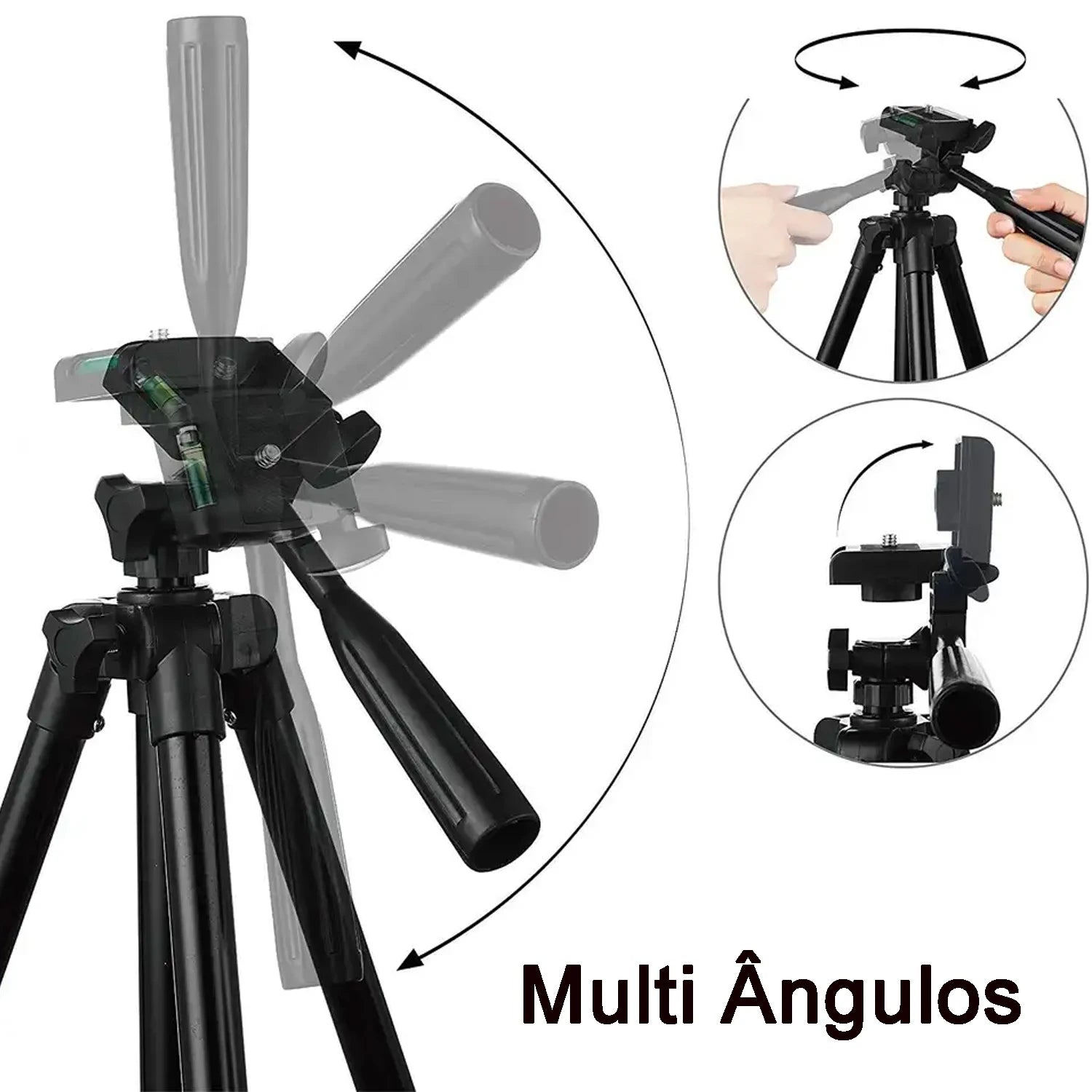 Tripé 1.80 Pro com Suporte - Cine