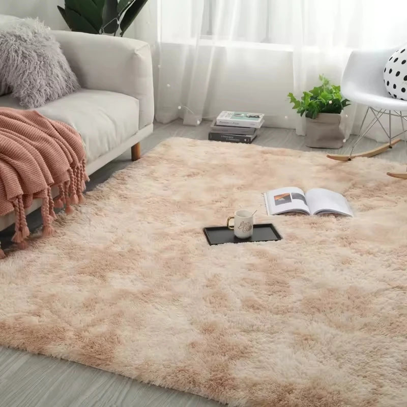 Plush Carpet 1,00m x 1,50m - Extra Soft-Decoration Living Room Office Bedroom-Varied Colors