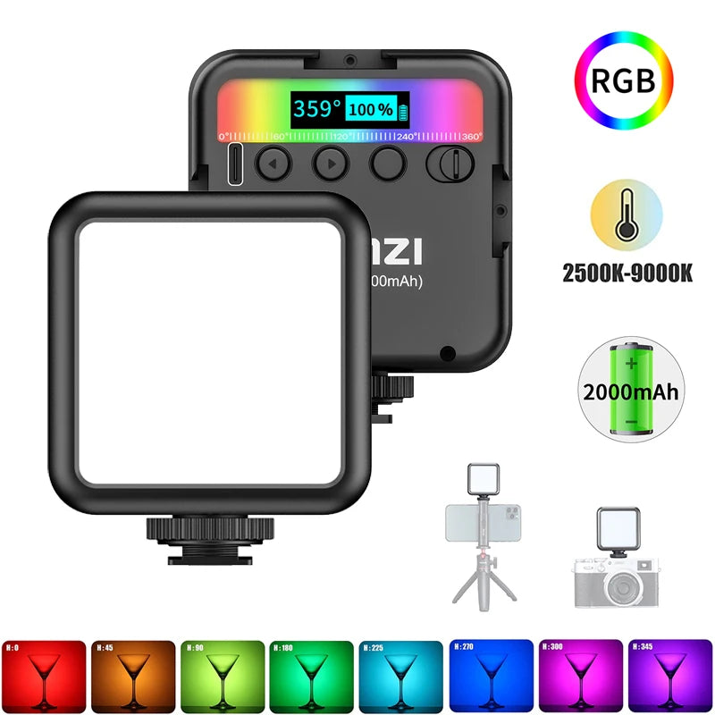 Luz RGB VL49 Ulanzi 2500K-9000K - Cine