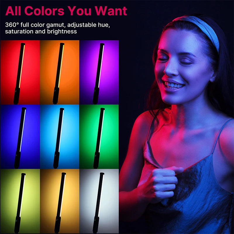 Bastão de Luz RGB VL119 Ulanzi 2500K-9000K - CINE