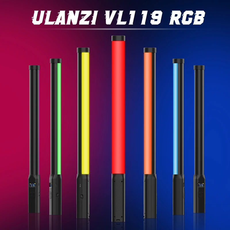 Bastão de Luz RGB VL119 Ulanzi 2500K-9000K - CINE