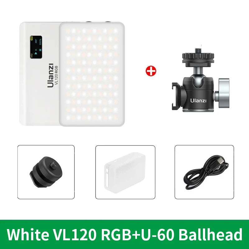 Luz RGB VL120 Ulanzi 2500K-9000K - CINE