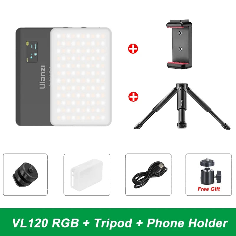 Luz RGB VL120 Ulanzi 2500K-9000K - CINE