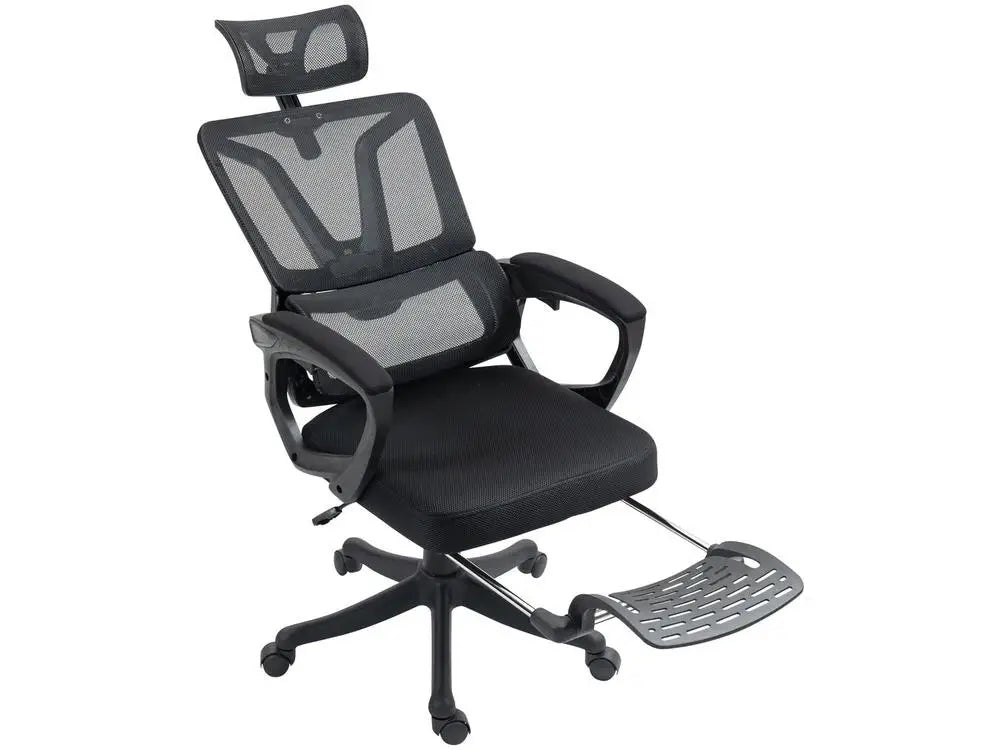 PRE-005 Otello Black Recliner Swivel President Office Chair