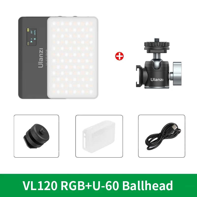 Luz RGB VL120 Ulanzi 2500K-9000K - CINE