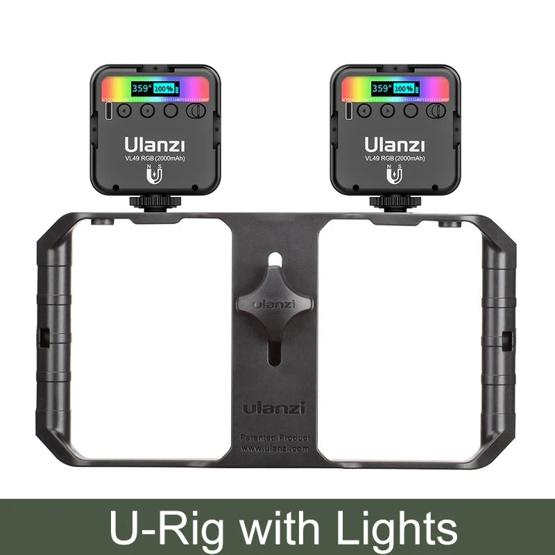 Luz RGB VL49 Ulanzi 2500K-9000K - Cine