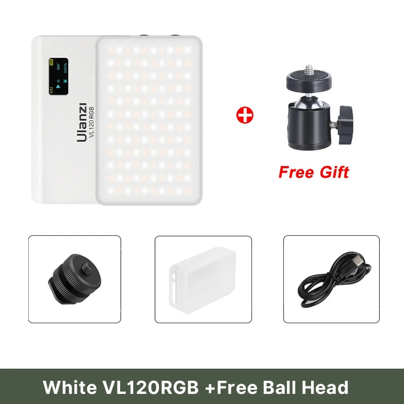 Luz RGB VL120 Ulanzi 2500K-9000K - CINE