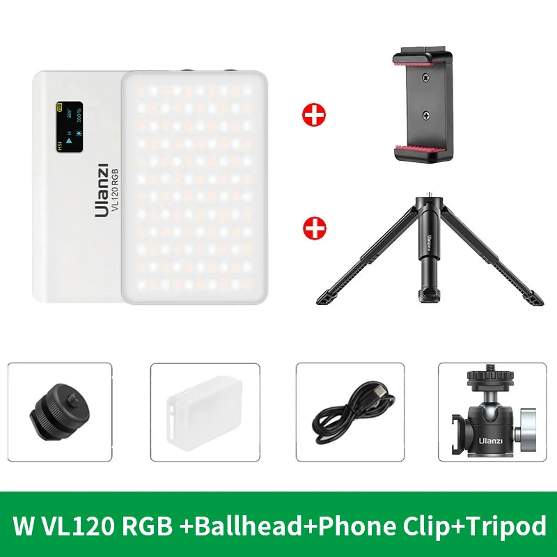 Luz RGB VL120 Ulanzi 2500K-9000K - CINE
