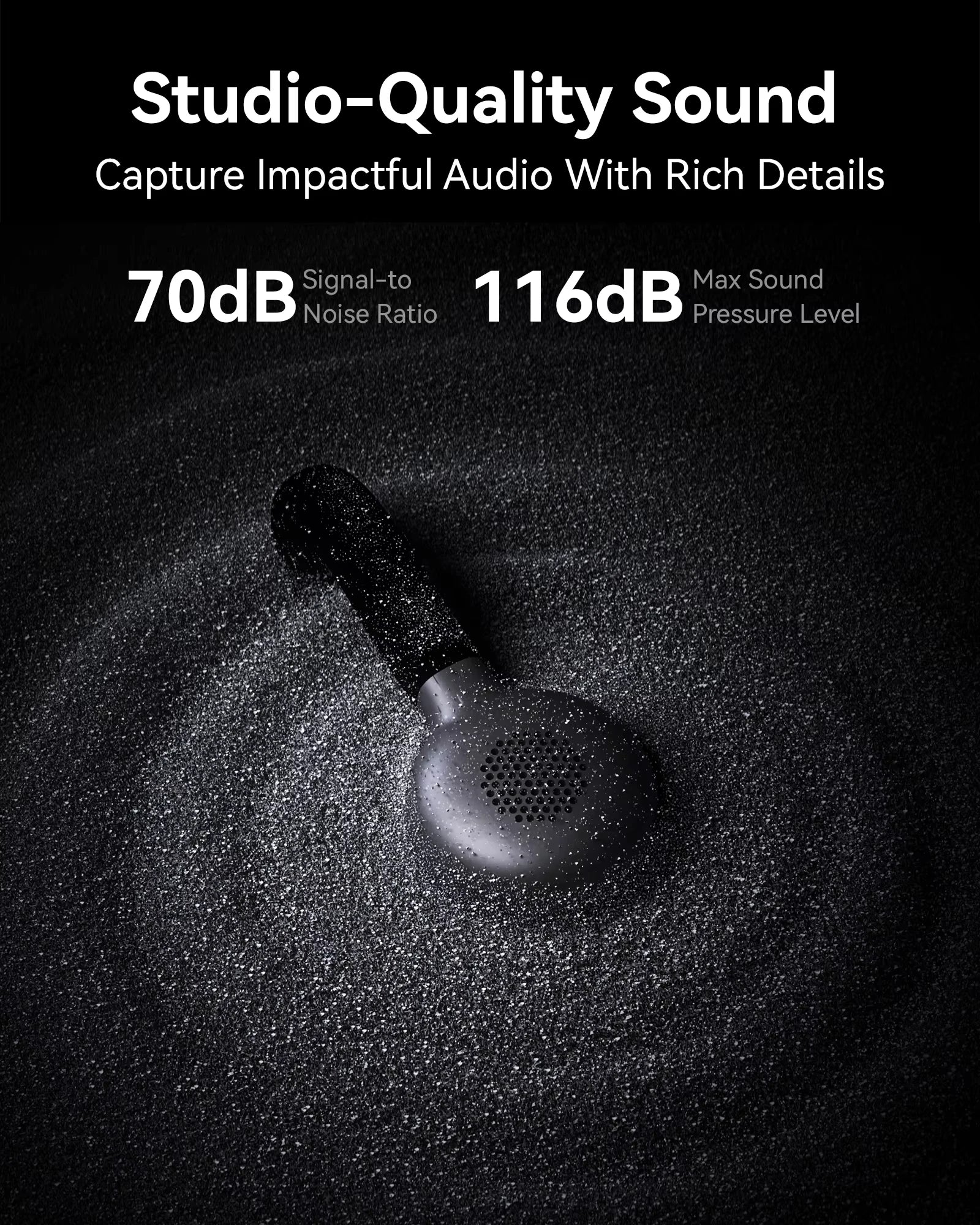 Hollyland Lark M2S Wireless Vlog Microphone for iPhone Camera Android Noise Cancellation Microphone for Photography Interview