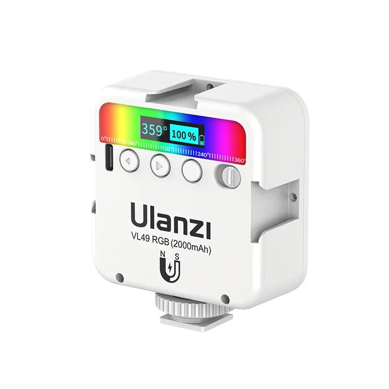 Luz RGB VL49 Ulanzi 2500K-9000K - Cine