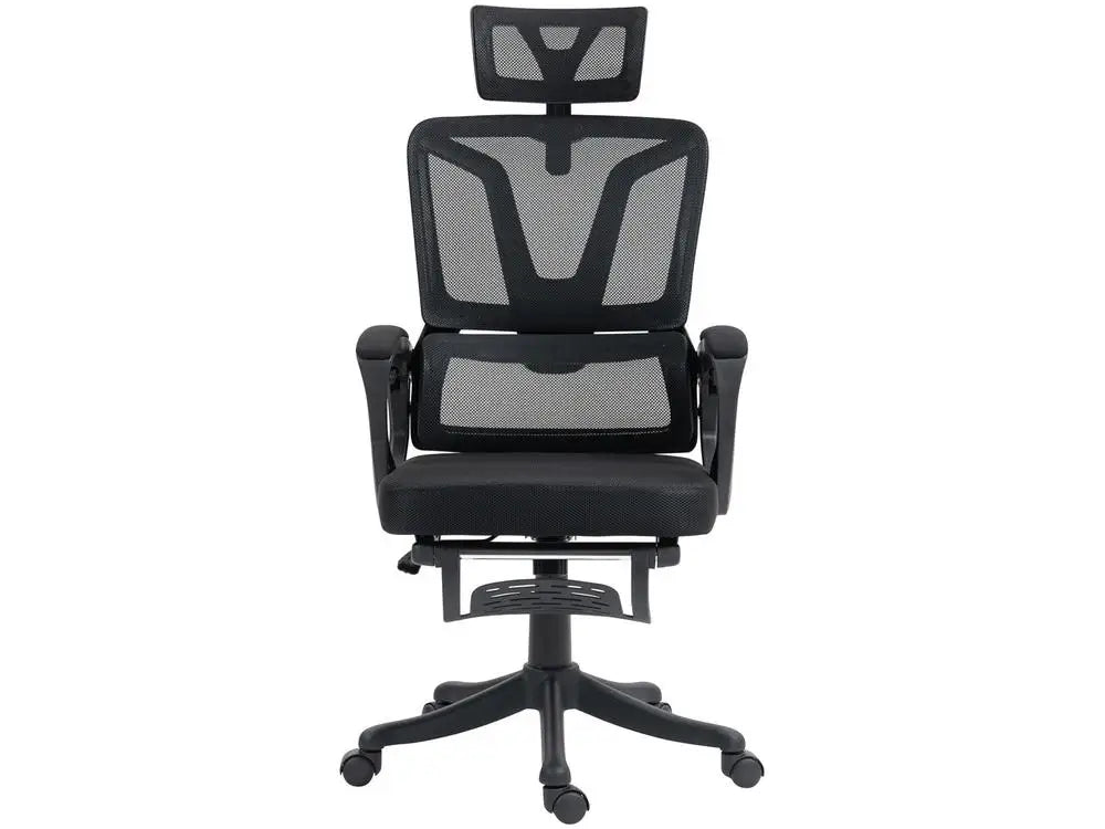 PRE-005 Otello Black Recliner Swivel President Office Chair