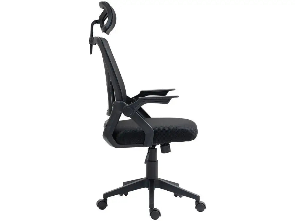DIR-006 Otello Black Swivel Director Office Chair