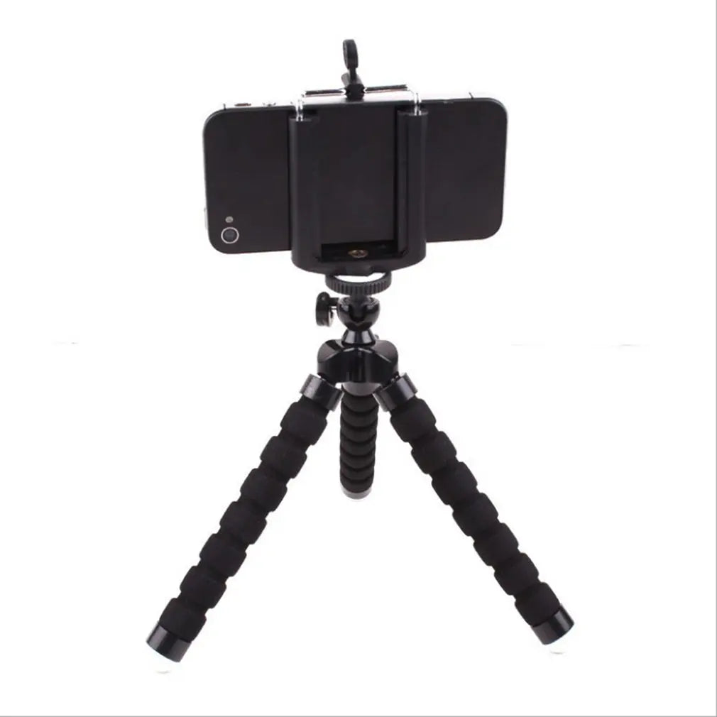 ZJ08 Mini 3C Portable Flexible Tripod Adjustable Phone Holder Ideal for Photos Videos Vlogs and Moving Recorations