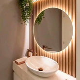 Hanging Led Decorative Mirror For Makeup Bathroom Living Room Bedroom