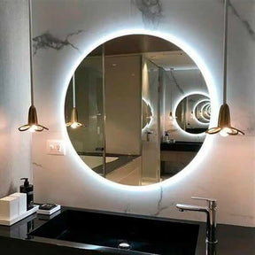 Hanging Led Decorative Mirror For Makeup Bathroom Living Room Bedroom