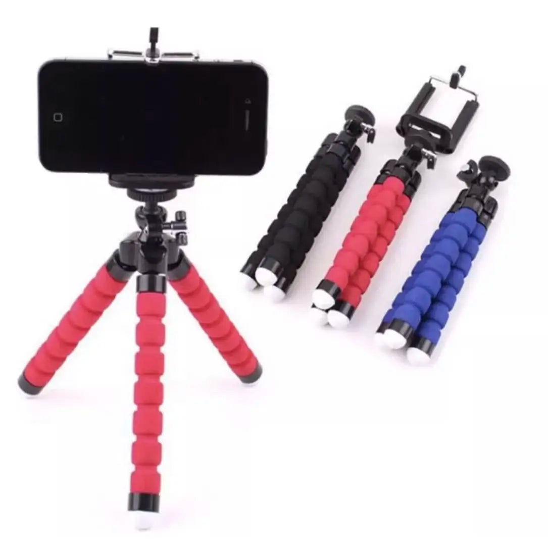 ZJ08 Mini 3C Portable Flexible Tripod Adjustable Phone Holder Ideal for Photos Videos Vlogs and Moving Recorations