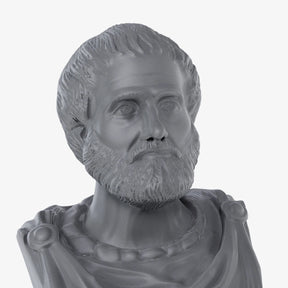 Sculpture Statue Bust Greek Philosophis Aristotle Figurine Decoration-ARTBOX3D