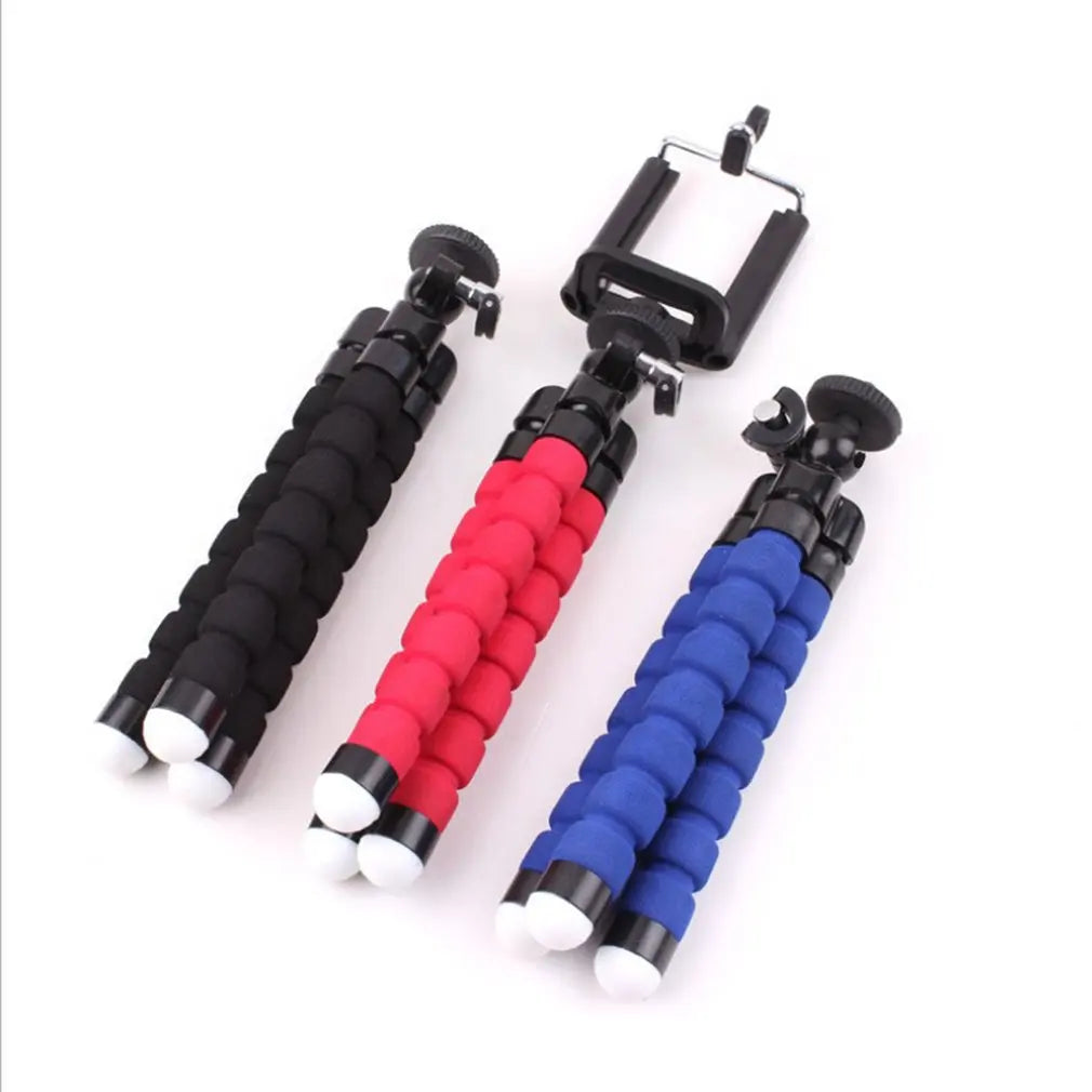 ZJ08 Mini 3C Portable Flexible Tripod Adjustable Phone Holder Ideal for Photos Videos Vlogs and Moving Recorations