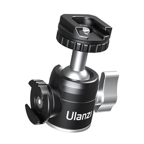 Ulanzi U-Vlog Lite Extendable Tripod Dual Cold Shoe Ball Head Volg Tripod for Smartphone Sony Canon Nikon DSLR Camera