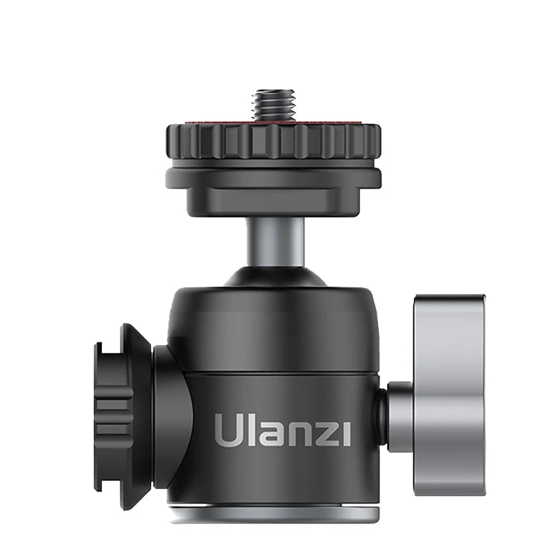 Ulanzi U-Vlog Lite Extendable Tripod Dual Cold Shoe Ball Head Volg Tripod for Smartphone Sony Canon Nikon DSLR Camera