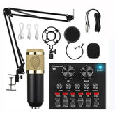 BM800 + V8 Kit Microfone Profissional - CINE
