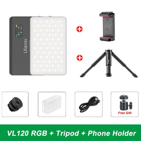 Luz RGB VL120 Ulanzi 2500K-9000K - CINE