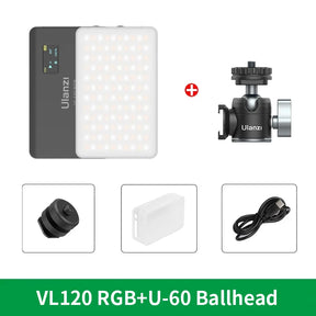 Luz RGB VL120 Ulanzi 2500K-9000K - CINE