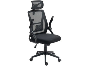 DIR-006 Otello Black Swivel Director Office Chair