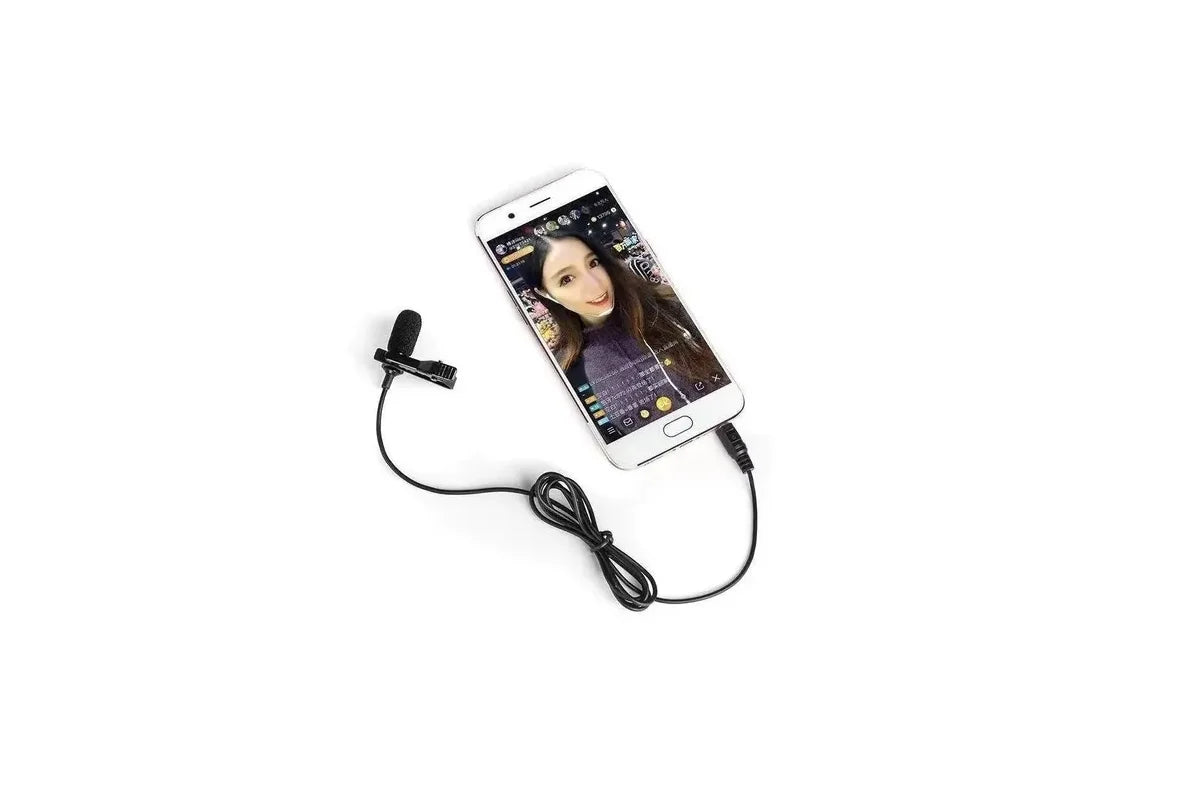 Lapel Microphone Mobile Phone Smartphone iPhone Android Videos