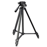 Professional Photo Tripod Camera 1,80 Meters Plus Phone Holder Carrying Bag Black MTG-3018